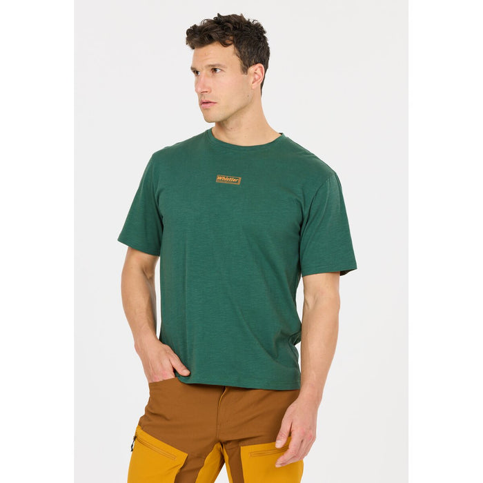 WHISTLER Kunta M SS T-Shirt T-shirt 3175 Trekking Green