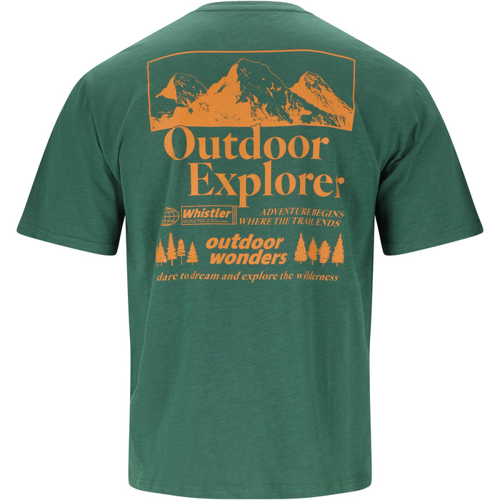 WHISTLER Kunta M SS T-Shirt T-shirt 3175 Trekking Green