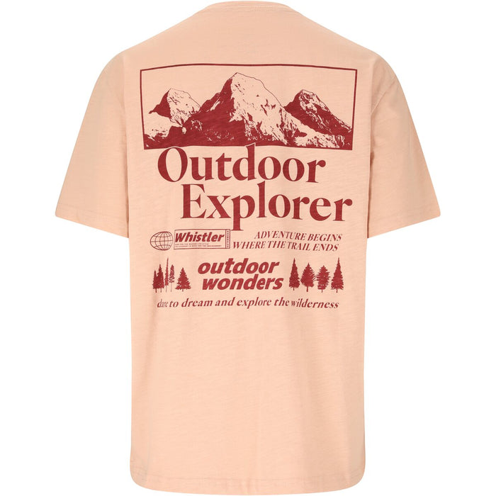 WHISTLER Kunta W S-S T-shirt T-shirt 4397 Rose Dust