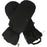 ZANIER LADY GTX Woman Mitten Gloves ZA2000 Black