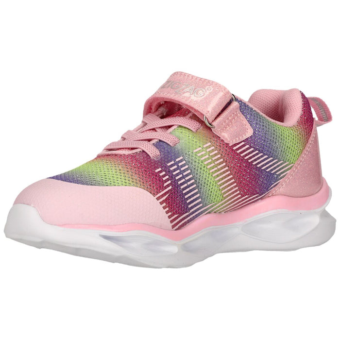ZIGZAG Lampaya Kids Shoes W/Lights Shoes 4047 Prism Pink