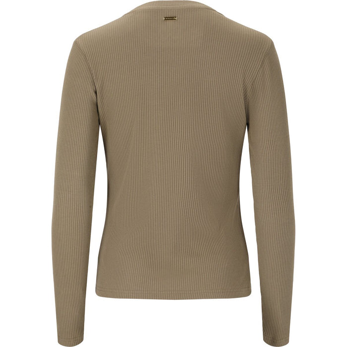 ATHLECIA Lankae W L/S Tee T-shirt 1072 Vintage Khaki