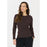 ATHLECIA Lankae W L/S Tee T-shirt 1294 Chocolate Torte