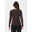 ATHLECIA Lankae W L/S Tee T-shirt 1294 Chocolate Torte