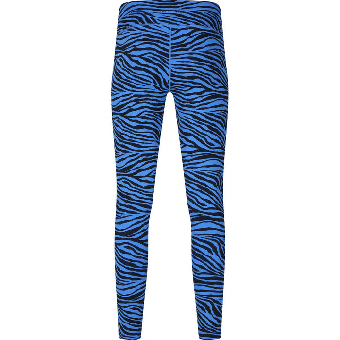 ATHLECIA Larissa V2 W Waist Printed Tights Tights P3910 Blue Zebra