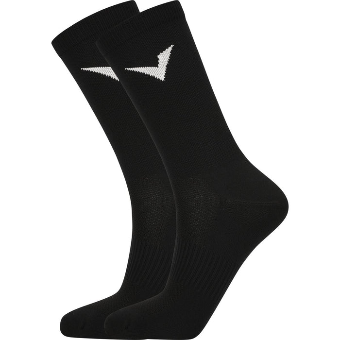 VIRTUS Larsen Mid Cut Performance Socks 2-Pack Socks 1001 Black