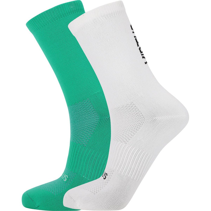 VIRTUS Larsen Mid Cut Performance Socks 2-Pack Socks 3246 Jade