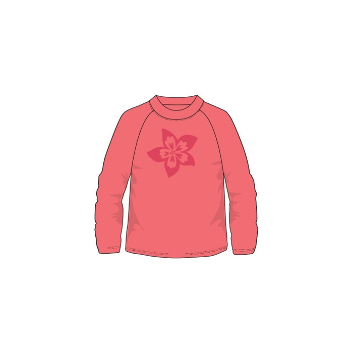 ZIGZAG Lassu UVA LS T-shirt Swimwear 4390 Sugar Coral