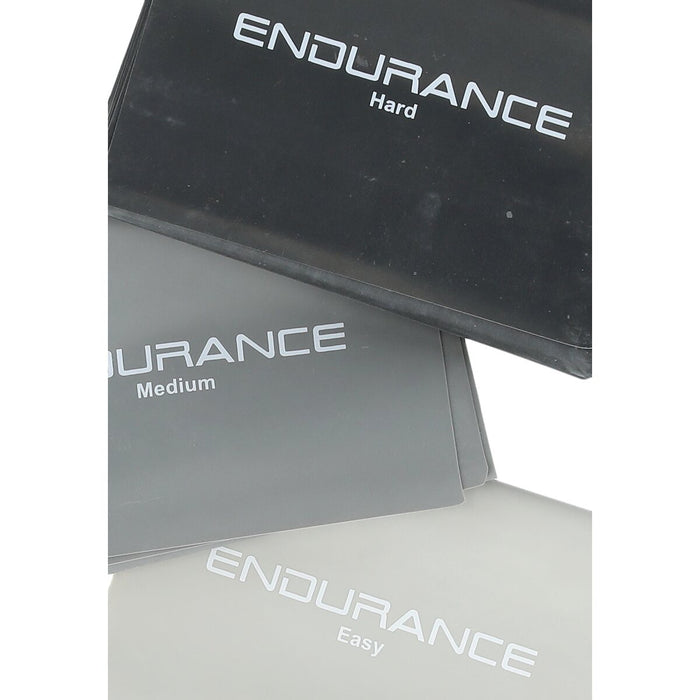 ENDURANCE Latex strap 3 pcs set Fitness equipment 8877 Various Grey