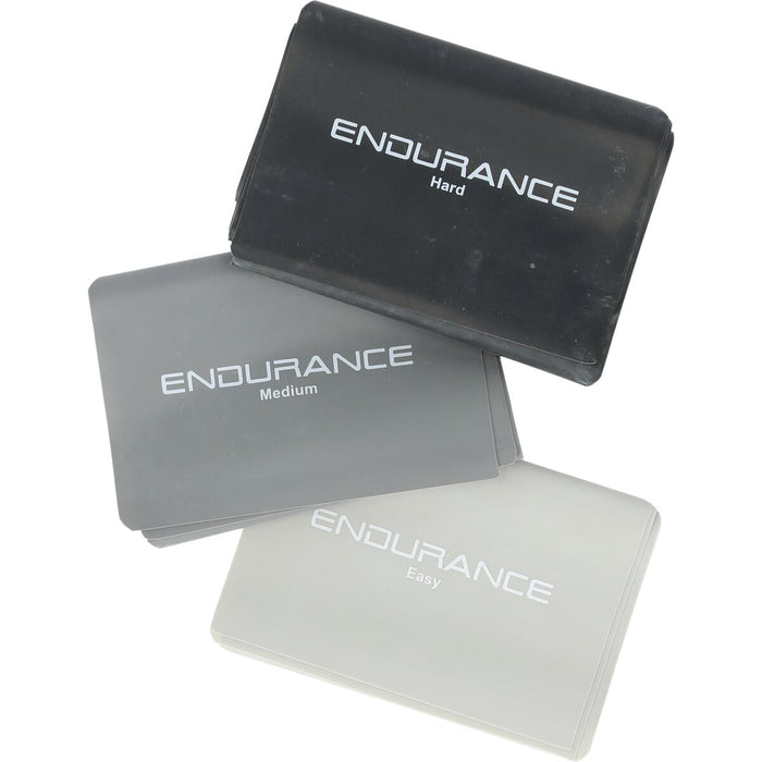 ENDURANCE Latex strap 3 pcs set Fitness equipment 8877 Various Grey