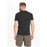 VIRTUS Launcher M Melange Tee T-shirt 1001 Black