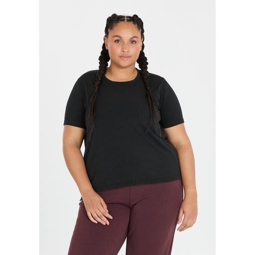 Q SPORTSWEAR Laurina W S/S Tee T-shirt 1001 Black