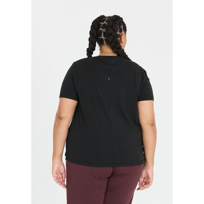 Q SPORTSWEAR Laurina W S/S Tee T-shirt 1001 Black