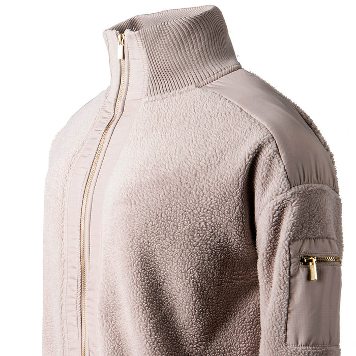 ATHLECIA Lawar W Pile Coat Sweatshirt 1087 Chateau Rose