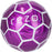 REZO Lazer Metallic Football Ball 4022 purple potion