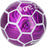 REZO Lazer Metallic Football Ball 4022 purple potion