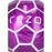 REZO Lazer Metallic Football Ball 4022 purple potion