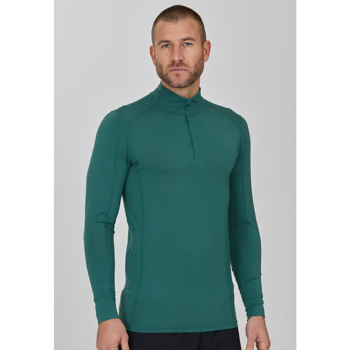 ENDURANCE Lead M Bamboo Viscose Midlayer Midlayer 3034 Bistro Green