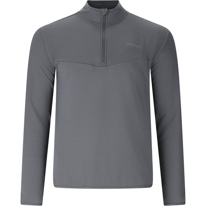 ENDURANCE Ledger M Waffle Melange Midlayer Midlayer 1028 Turbulence