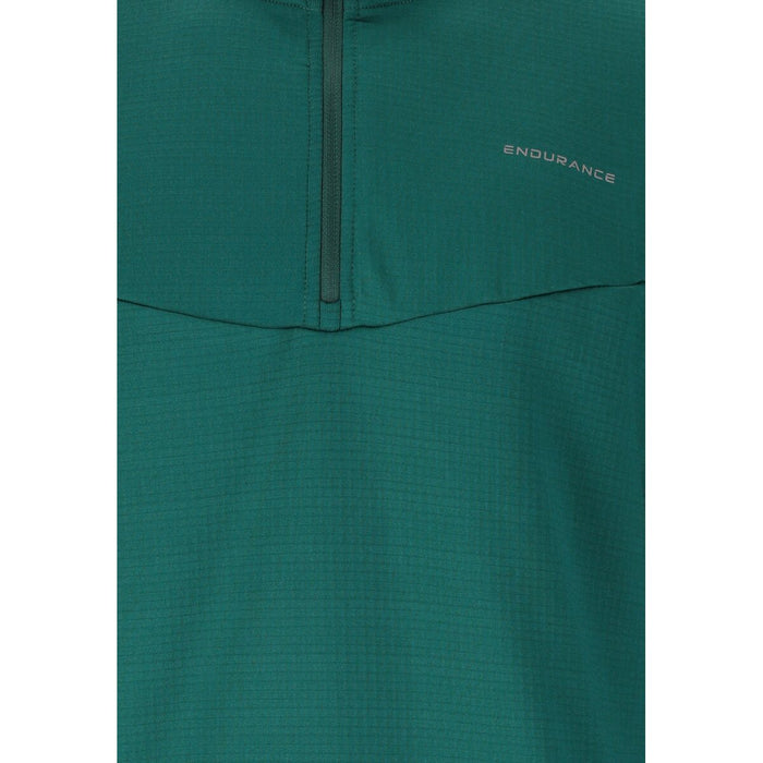 ENDURANCE Ledger M Waffle Melange Midlayer Midlayer 3182 Dark Sea