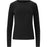 ATHLECIA Lenga W Rib L/S Tee T-shirt 1001 Black