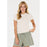 ATHLECIA Lenga W Rib S/S Tee T-shirt 1002 White