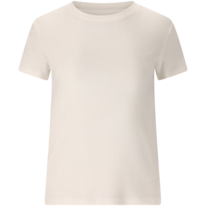 ATHLECIA Lenga W Rib S/S Tee T-shirt 1002 White