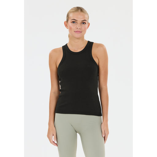 ATHLECIA Lenga W Rib top Top 1001 Black