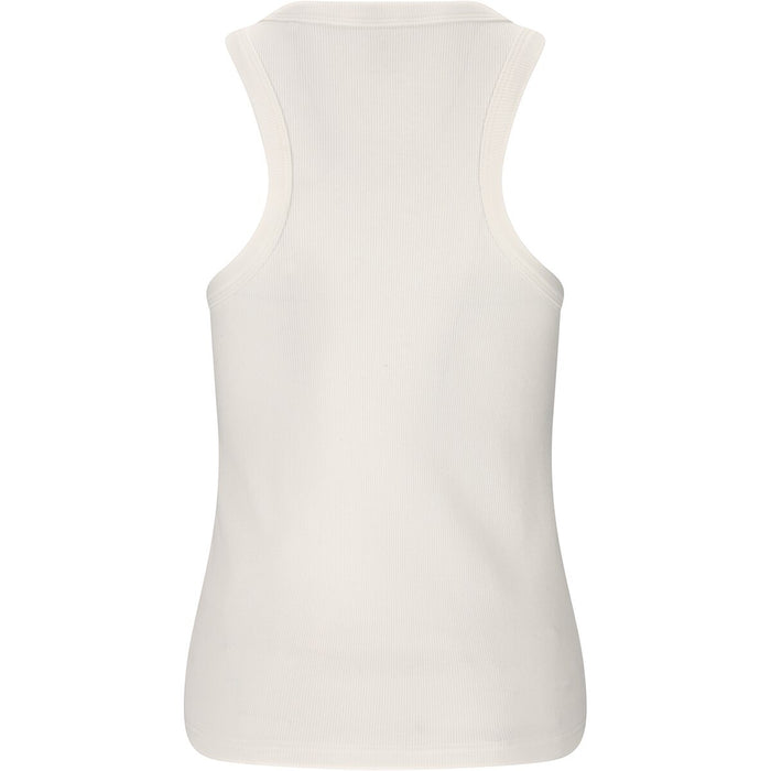 ATHLECIA Lenga W Rib top Top 1002 White