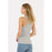 ATHLECIA Lenga W Rib top Top 1005 Light Grey Melange