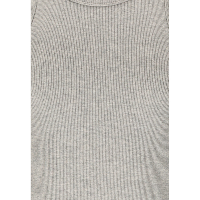 ATHLECIA Lenga W Rib top Top 1005 Light Grey Melange