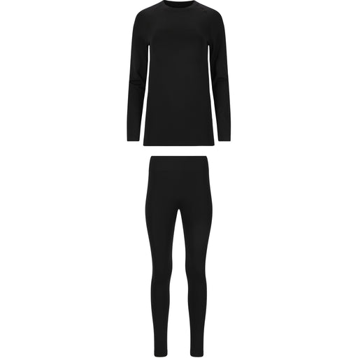 ATHLECIA Leray W Seamless Baselayer Set Baselayer 1001 Black