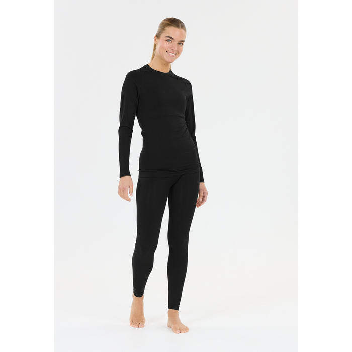 ATHLECIA Leray W Seamless Baselayer Set Baselayer 1001 Black