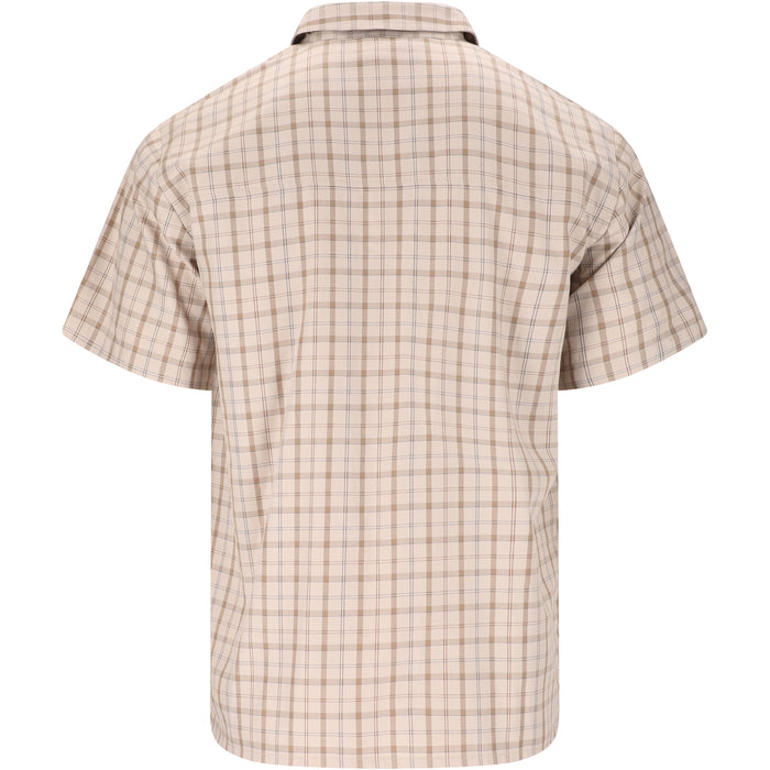 WHISTLER Leslies M S-S Check Shirt Shirt 1135 Pumice Stone