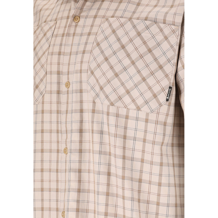 WHISTLER Leslies M S-S Check Shirt Shirt 1135 Pumice Stone