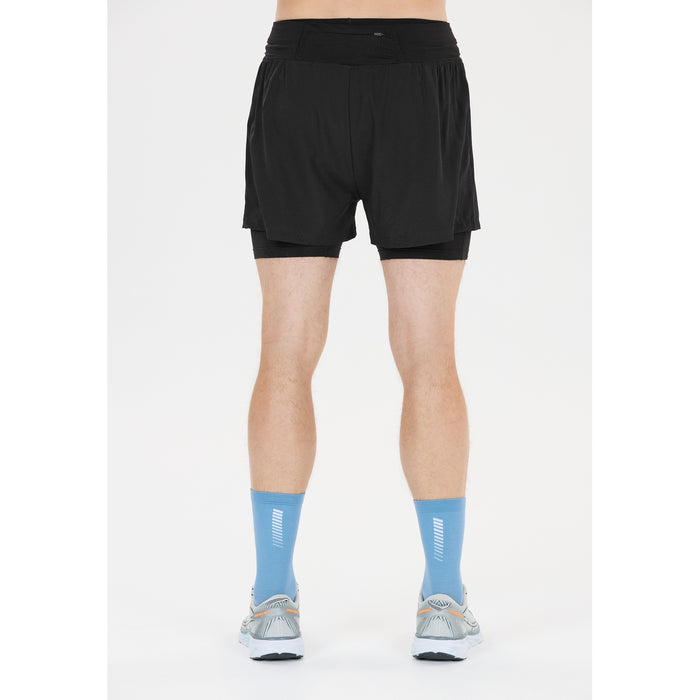 ENDURANCE Less M 2-in-1 Shorts Shorts 1001 Black
