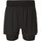 ENDURANCE Less M 2-in-1 Shorts Shorts 1001 Black