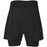 ENDURANCE Less M 2-in-1 Shorts Shorts 1001 Black