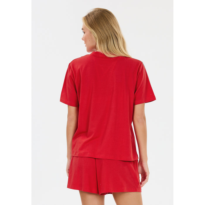 ATHLECIA Lexy W Basic Tee T-shirt 4331 Lychee