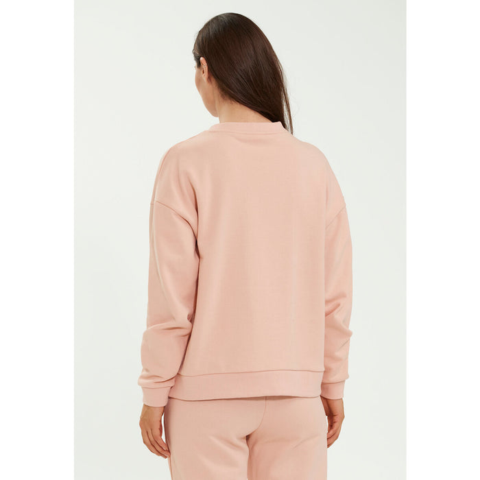 ATHLECIA Lia W Oversized Sweat Sweatshirt 4240 Peach Whip