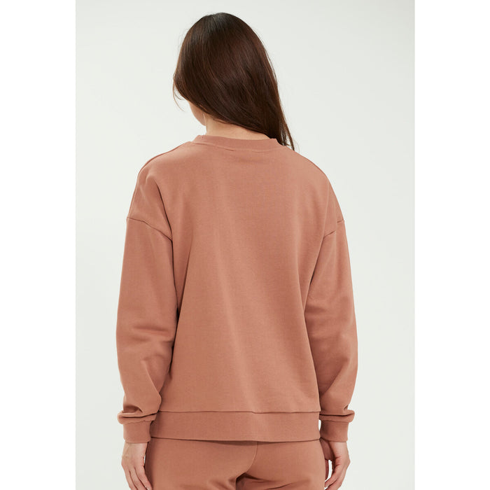 ATHLECIA Lia W Oversized Sweat Sweatshirt 5023 Mocha Mousse