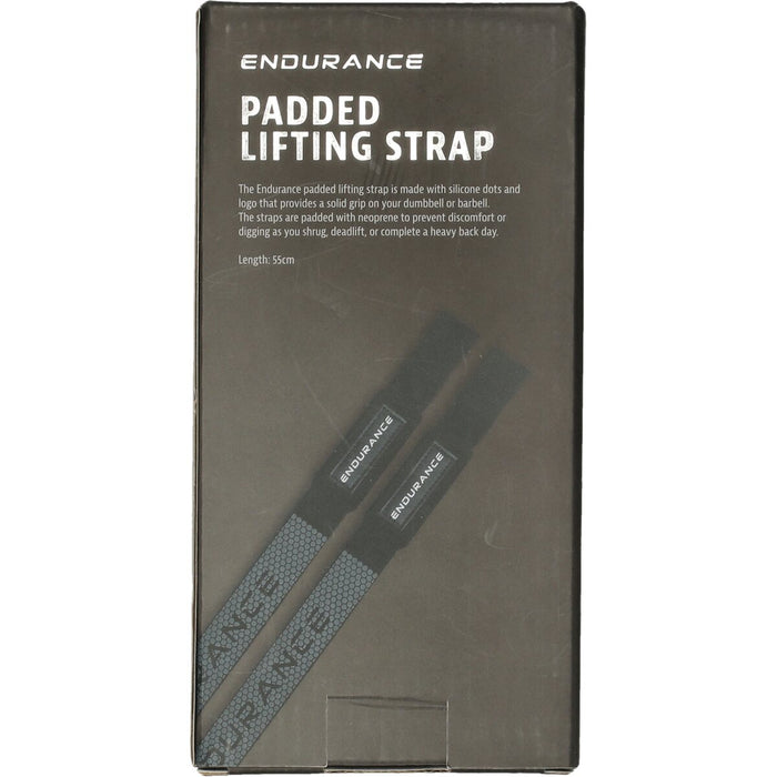 ENDURANCE Lifting strap Fitness equipment 1001 Black