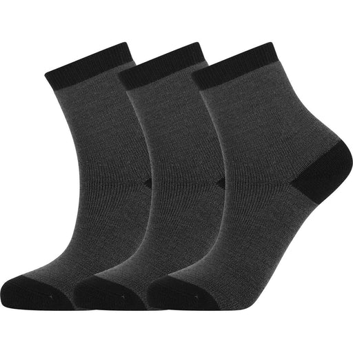ZIGZAG Lime 3-Pack Socks Socks 1011S Dark Grey Melange