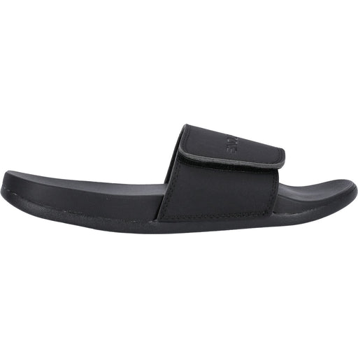 ENDURANCE Linbow Unisex Slipper W/Velcro Sandal 1001 Black
