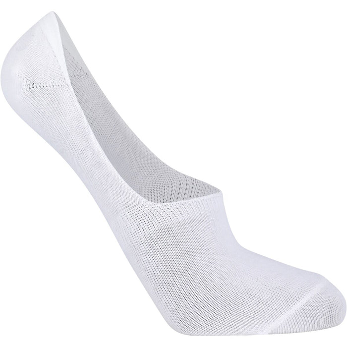 ENDURANCE Livio Silicone Sneaker Socks 3-Pack Socks 1002 White