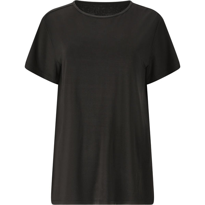ATHLECIA Lizzy V2 W Slub SS Tee T-shirt 1111 Black Melange