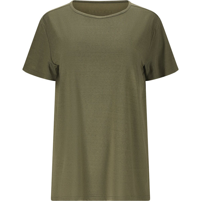 ATHLECIA Lizzy V2 W Slub SS Tee T-shirt 3234 Dusty Olive