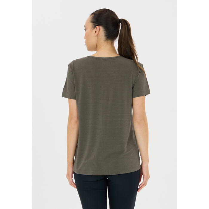 ATHLECIA Lizzy W Slub S/S Tee T-shirt 1013 Gunmetal