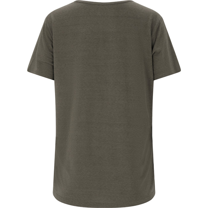 ATHLECIA Lizzy W Slub S/S Tee T-shirt 1013 Gunmetal