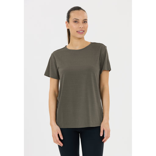 ATHLECIA Lizzy W Slub S/S Tee T-shirt 1013 Gunmetal